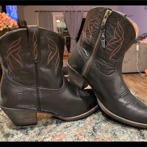 Ariat Darlin Western Black Boots